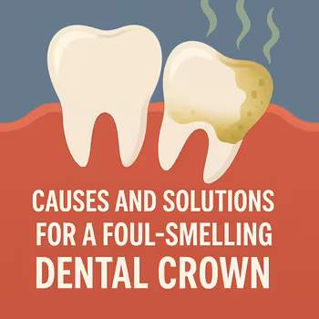 Causes and Solutions for a Foul-Smelling Dental Crown
